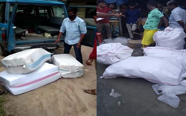 নেত্রকোনায় বিপুল পরিমান নকল বিড়ি জব্দ